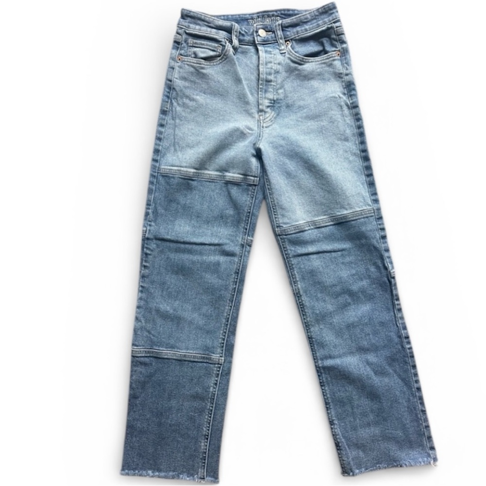 Wild Fable High Rise Straight Leg Denim Jeans